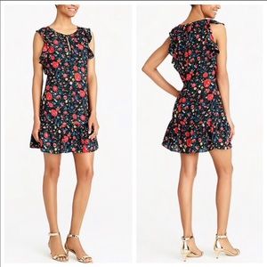 J. Crew Factory Floral Flutter Dress